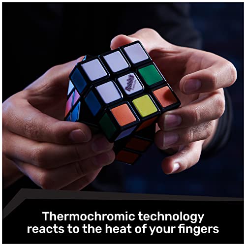 Rubik’s Phantom, 3x3 Cube Advanced Technology Difficult 3D Puzzle Travel Game Stress Relief Fidget Toy Activity Cube, for Adults and Kids Ages 8 and up