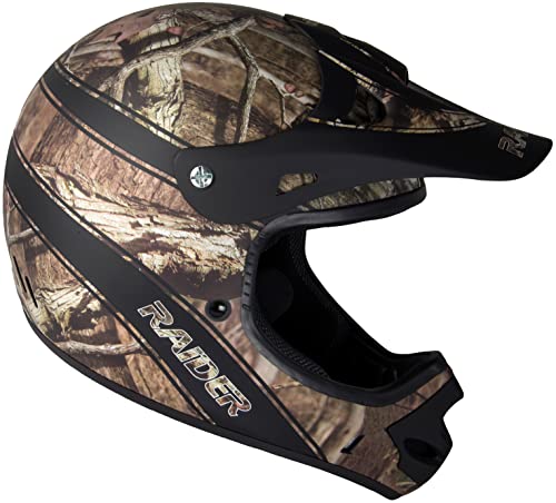 Raider Ambush Mossy Oak Unisex-Adult MX Off-Road Helmet (Break-Up Infinity Camo, XX-Large)