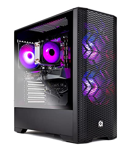 Skytech Blaze 3.0 Gaming PC Desktop – Intel Core i5 12400F 2.5 GHz, NVIDIA RTX 3060, 500GB NVME SSD, 16GB DDR4 RAM 3200, 600W Gold PSU, 11AC Wi-Fi, Windows 11 Home 64-bit