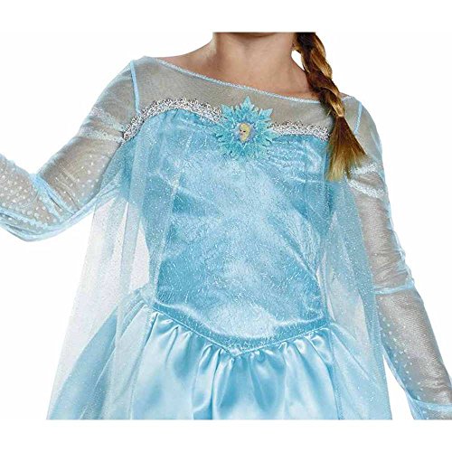 Disney's Frozen Elsa Snow Queen Gown Classic Girls Costume, X-Small/3T-4T