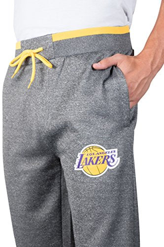 Ultra Game NBA Men's Soft Fleece Active Jogger Sweatpants Heather Charcoal XX-Large