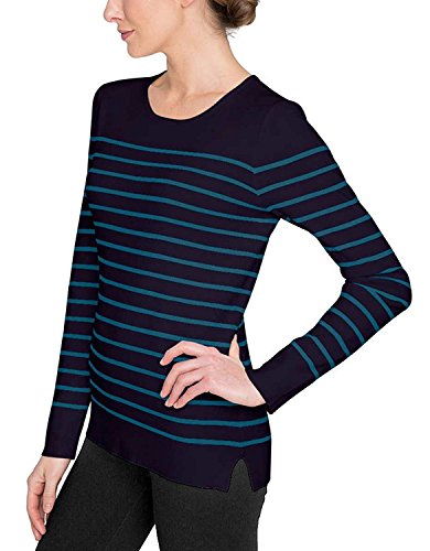 Kirkland Signature Ladies’ Crewneck Sweater (XL, Blue)