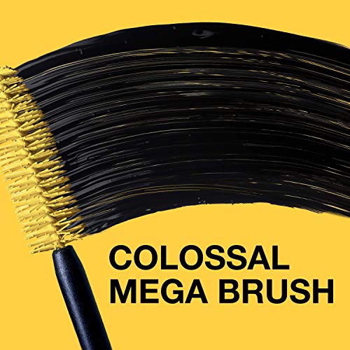 Maybelline Volum' Express Colossal Washable Mascara Makeup, Volumizing, Classic Black, 2 Count