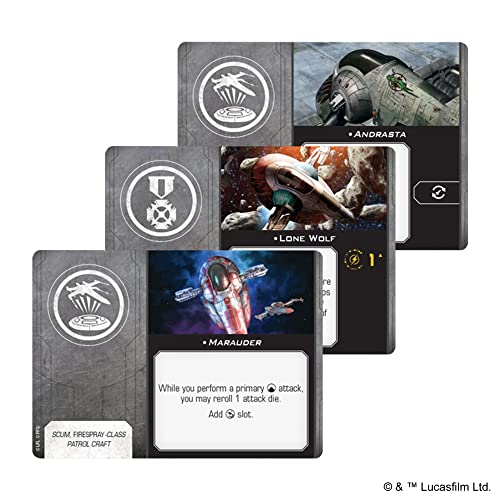 Star Wars X-Wing 2nd Edition Miniatures Game Slave I EXPANSION PACK | Strategy Game for Adults and Teens | Ages 14+ | 2 Players | Average Playtime 45 Minutes | Made by Atomic Mass Games
