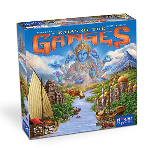 R and R Games Rajas of The Ganges Strategy Board Game