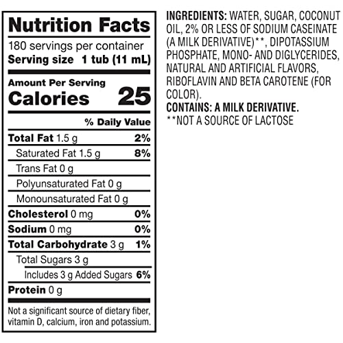 Nestle Coffee mate Coffee Creamer, Hazelnut, Liquid Creamer Singles, Non Dairy, No Refrigeration, Box of 180