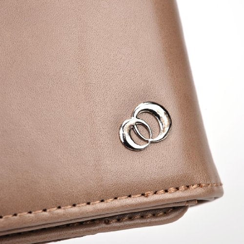 Kroo Men's Wallet for Smartphone up to 5-inch - Carrying Case - Frustration-Free Packaging - Grey'