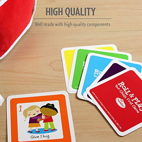 Think Fun Roll and Play - Your Child's First Game! Award Winning and Fun Toddler Toy for Parents and Kids 18 Months and Older, Multicolor