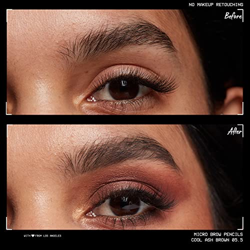 NYX PROFESSIONAL MAKEUP Micro Brow Pencil, Eyebrow Pencil - Cool Ash Brown