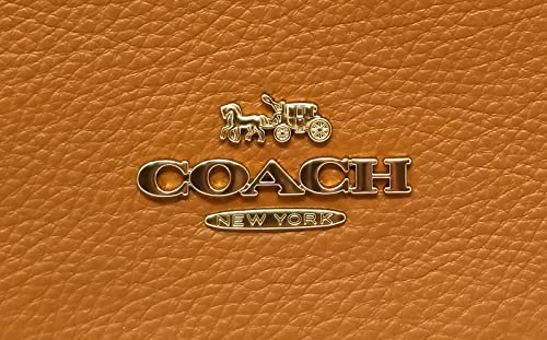 COACH Women's Ellie File Bag (Pebbled Leather - Light Saddle)