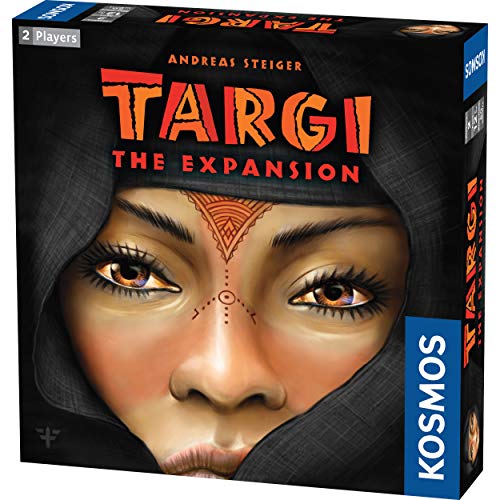 Thames and Kosmos Targi Expansion | Two-Player Game | Strategy Board Game | Expansion for Award-Winning Game Targi | from Kosmos Games