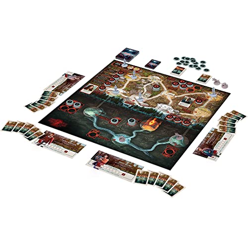 Stranger Things Upside Down Board Game | Strategy Game | Tabletop Miniatures Game | Cooperative Game for Kids and Adults | Ages 12+ | 2-4 Players | Average Playtime 60 Minutes | Made by CMON