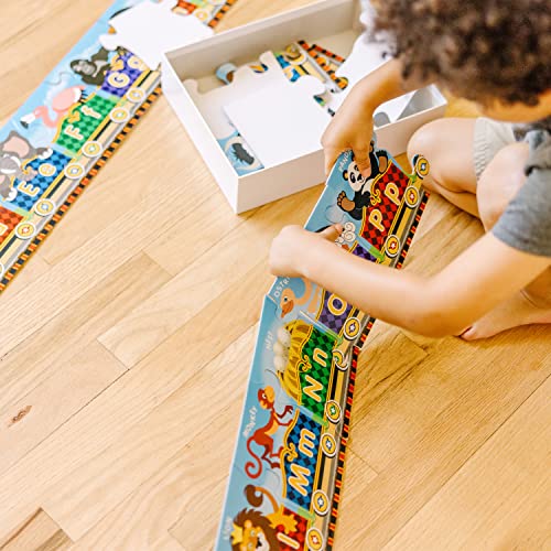 Melissa and Doug Alphabet Express Jumbo Jigsaw Floor Puzzle (27 pcs, 10 feet long)