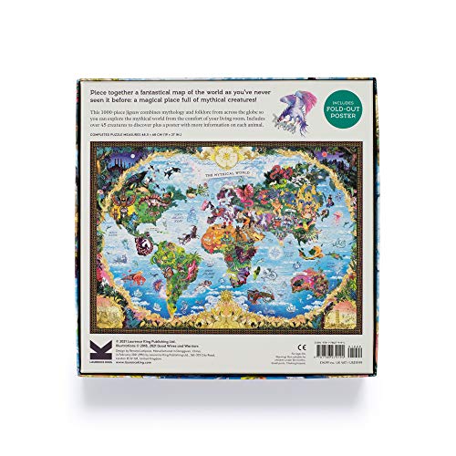 Laurence King The Mythical World 1000 Piece Puzzle