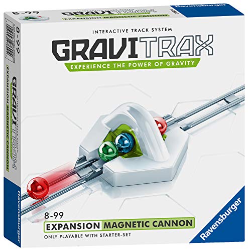 Ravensburger Gravitrax Magnetic Cannon Accessory - Marble Run and STEM Toy for Boys and Girls Age 8 and Up - Accessory for 2019 Toy of The Year Finalist Gravitrax
