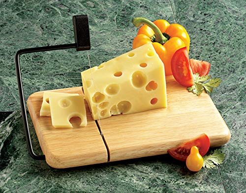 Prodyne Thick Beechwood Cheese Slicer, 9 ½' x 6' x ⅞'