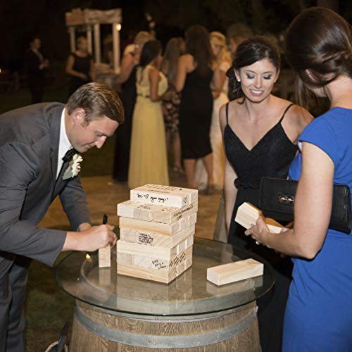 GoSports Giant Toppling Tower with Bonus Rules