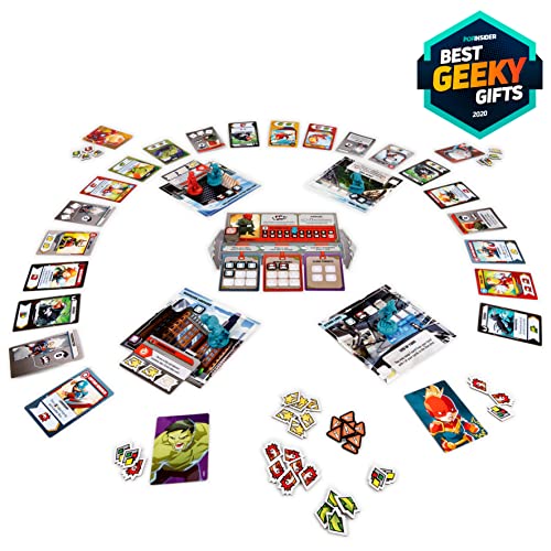 Marvel United, Award-Winning Superhero Cooperative Multiplayer Strategy Card Game Captain America Hulk, for Adults, Families and Kids Ages 14 and up