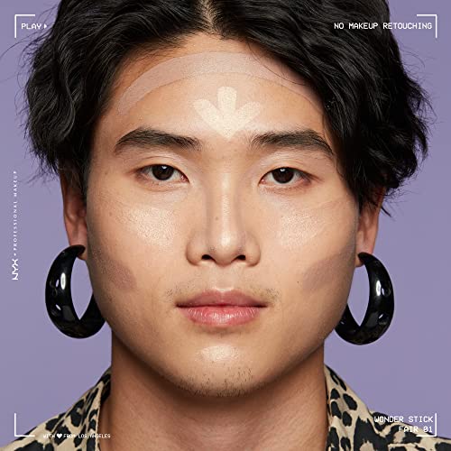 NYX PROFESSIONAL MAKEUP Wonder Stick, Face Shaping and Contouring Stick - Fair