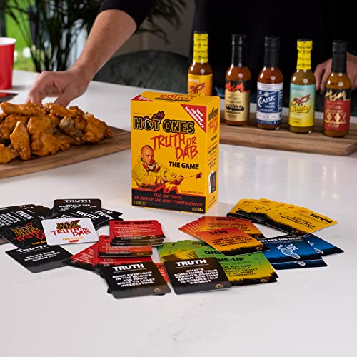 Hot Ones Truth Or Dab The Game - Safe for Work Expansion Pack - No Sauce Included (Ages 14+)