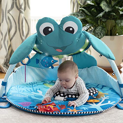 Baby Einstein Neptune Under The Sea Lights and Sounds Activity Gym and Play Mat, Ages Newborn+