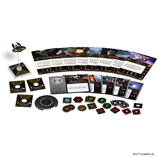 Star Wars X-Wing 2nd Edition Miniatures Game M3-A Interceptor EXPANSION PACK | Strategy Game for Adults and Teens | Ages 14+ | 2 Players | Average Playtime 45 Minutes | Made by Atomic Mass Games