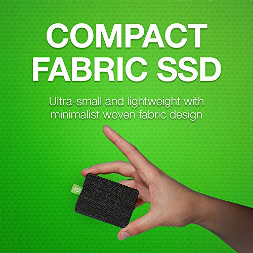 Seagate Ultra Touch SSD, 500 GB, Portable External SSD, 2.5', USB 3.0, PC and Mac, White, 4 mo Adobe Creative Cloud Photography Plan and Three-yr Rescue Services (STJW1000400)