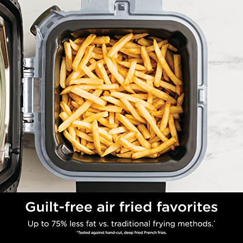 Ninja SF301 Speedi Rapid Cooker and Air Fryer, 6-Quart Capacity, 12-in-1 Functions to Steam, Bake, Roast, Sear, Sauté, Slow Cook, Sous Vide and More, 15-Minute Speedi Meals All In One Pot, Sea Salt Gray