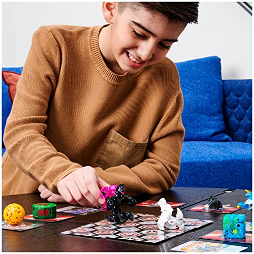 Bakugan Evolutions, Wrath and Insectra Battle Strike Pack, Includes 6 Bakugan Action Figures, 9 Trading Cards and 8 BakuCores, Kids Toys for Boys, Ages 6 and Up