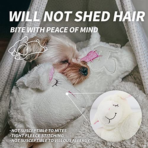 ALL FOR PAWS Heartbeat Dog Toy,Dog Anxiety Relief,Sheep Stuffed Dog Toys,Pet Toys,Dog Training and Behavior Aids,Dog Plush Toy