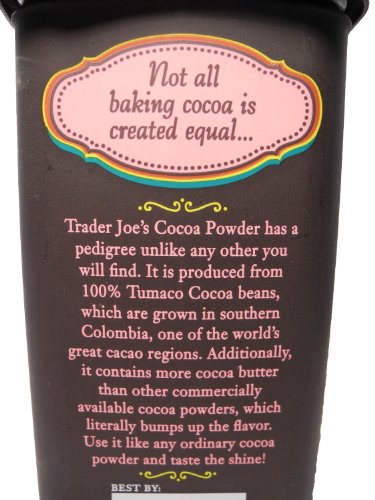 Trader Joe's Tumaco Cocoa Powder Unsweetened (Pack of Two)