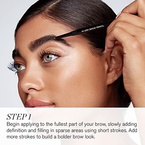 RevitaLash Cosmetics, Hi-Def Brow Pencil, Hypoallergenic and Cruelty Free, Soft Brown, 0.005 Ounce