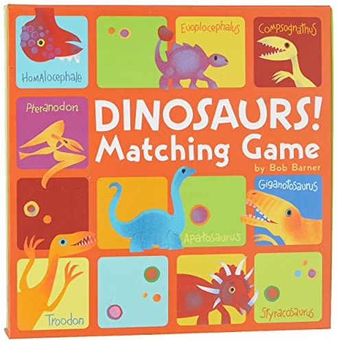 Dinosaurs! Matching Game (Memory Matching Games for Toddlers, Matching Games for Kids, Preschool Memory Games)
