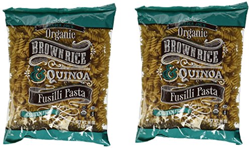 Trader Joes Organic Brown Rice and Quinoa Fusilli Pasta Gluten Free - 2 Pack