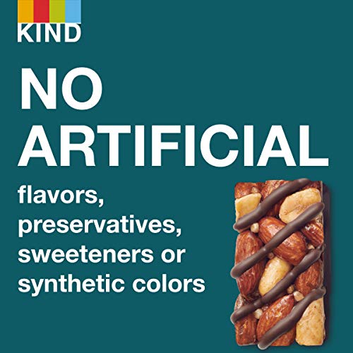 KIND Bar Minis, Dark Chocolate Nuts and Sea Salt, Gluten Free, 100 Calories, Low Sugar, 80 Count