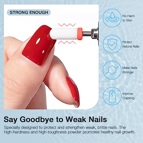 REDNEE 21 Pcs Fast Dry Dip Powder Nail Kit Starter - 12 Colors Mermaid Collection Purple Green Glitter Dipping Powder Nail Art Set for Salon Party No LED Nail Lamp Needed RE35