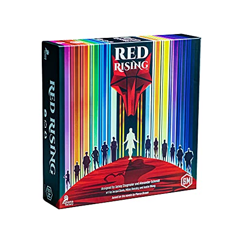Stonemaier Games: Red Rising, Hand Management, Combo Building Strategy Board Game, 2 to 6 Players, for Ages 14 and up