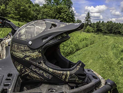Raider Ambush Mossy Oak Unisex-Adult MX Off-Road Helmet (Break-Up Infinity Camo, XX-Large)