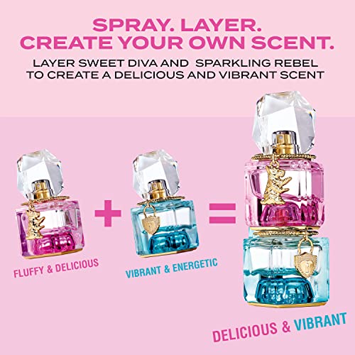 Women's Perfume by Juicy Couture, Oui Play Sparkling Rebel, Eau De Parfum EDP Spray.5 Fl Oz