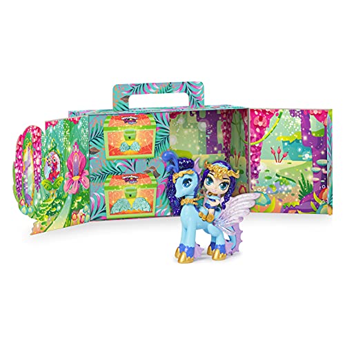 Hatchimals Pixies Riders, Lagoon Lily Pixie and Seastallion Glider Set with Mystery Feature