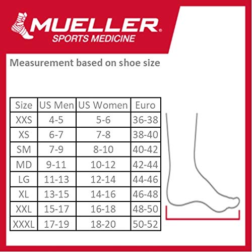 MUELLER Sports Medicine AFT3 Ankle Brace for Men and Women -Perfect for Running, Basketball, and Volleyball,Black, X-Small