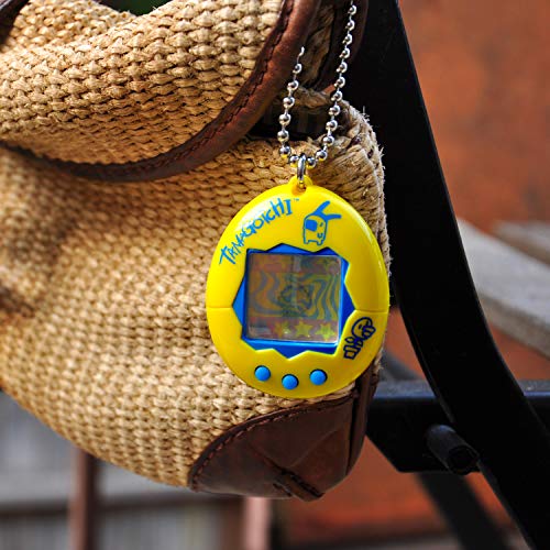 Tamagotchi Electronic Game, Yellow/Blue