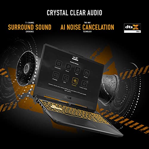 ASUS TUF Gaming F15 Gaming Laptop, 15.6” 144Hz FHD Display, Intel Core i5-11400H Processor, GeForce RTX 2050, 8GB DDR4 RAM, 512GB PCIe SSD Gen 3, Wi-Fi 6, Windows 11, FX506HF-ES51