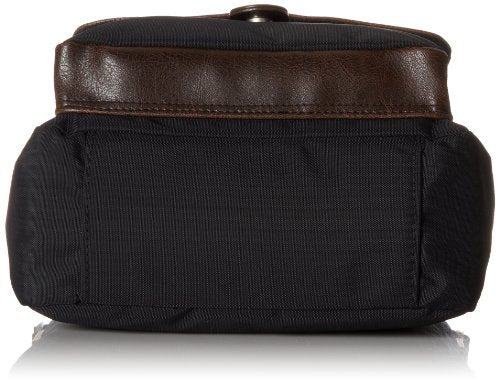 Derek Alexander NS Half Flap Front Organizer, Black, One Size