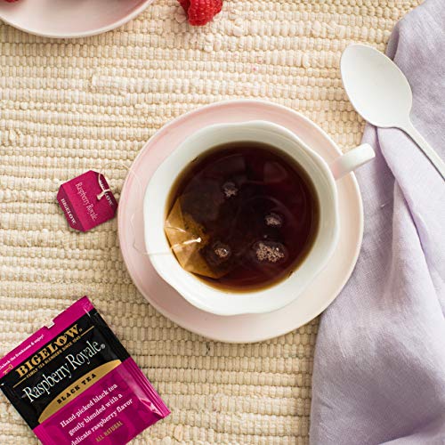Bigelow Raspberry Royale Black Tea, Caffeinated, 20 Count (Pack of 6), 120 Total Tea Bags
