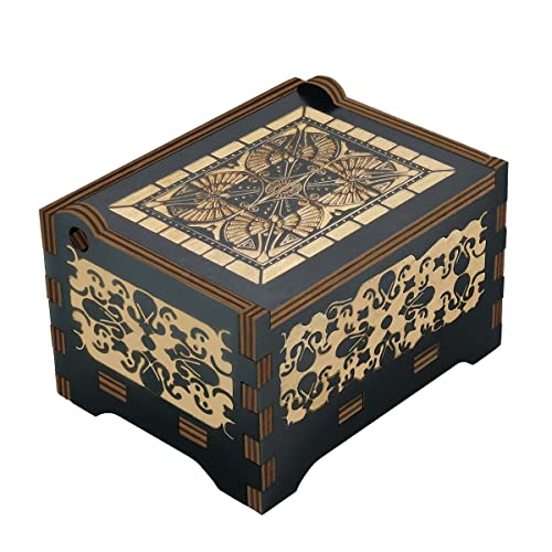 Sooharic Music Box Lord of The Rings, LOTR Merchandise Gifts, Wind Up Mechanism Antique Carved Music Box