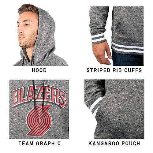 Ultra Game NBA Men's Soft Fleece Hoodie Sweatshirt