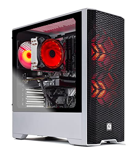 Skytech Blaze 3.0 Gaming PC Desktop – Intel Core i5 12400F 2.5 GHz, RTX 3060, 500GB SSD, 16G DDR4 3200, 600W Gold PSU, AC Wi-Fi, Windows 10 Home 64-bit