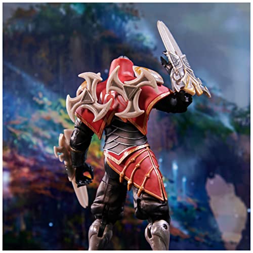 League of Legends, 6-Inch Zed Collectible Figure w/Premium Details and 2 Accessories, The Champion Collection, Collector Grade, Ages 12 and Up