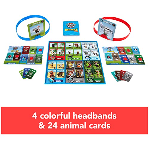 Hedbanz Junior PAW Patrol, Picture Guessing Board Game, for Families and Kids Ages 5 and up